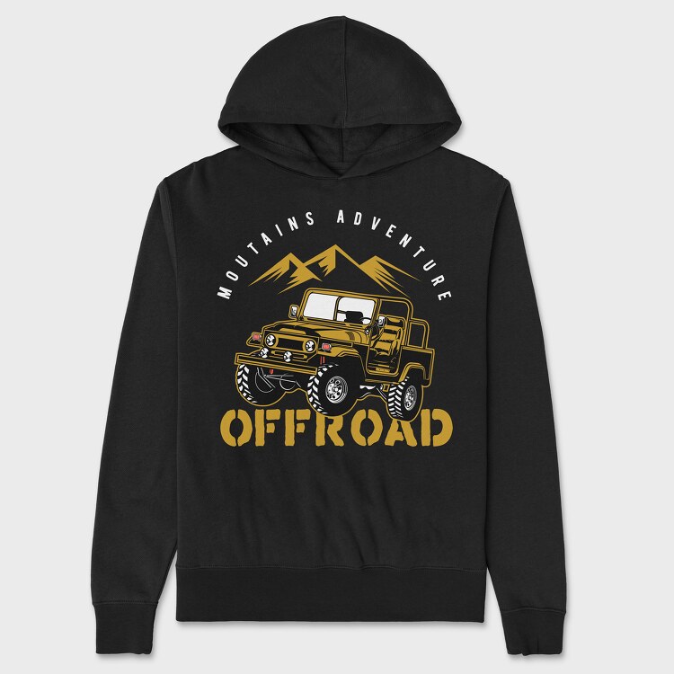 Offroad Jeep Adventure, Унисекс Мъжко Суичър