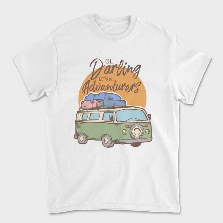 Be Adventurers, Унисекс Мъжка Тениска