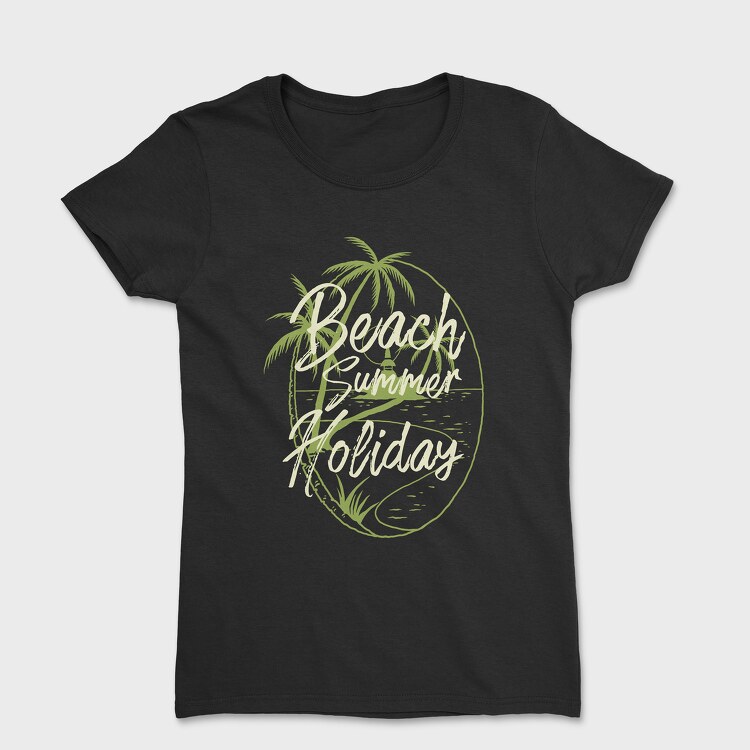 Beach Island, Women's T-Shirt