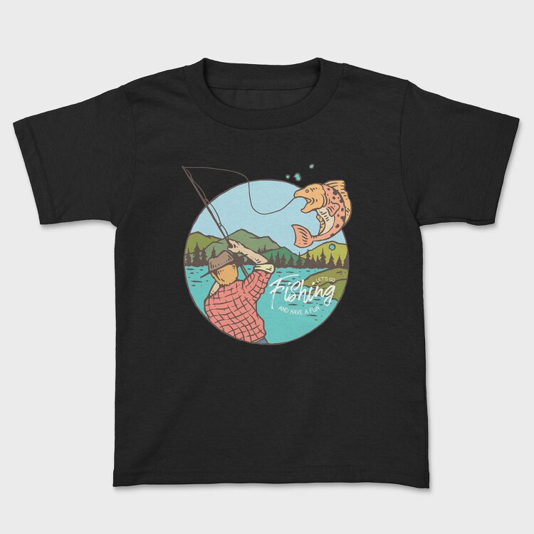 Fishing and Have Fun, Детска Тениска