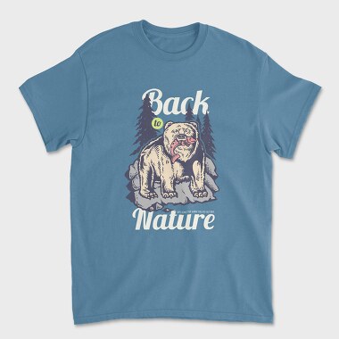 Hunting Bear, Unisex Men's T-Shirt