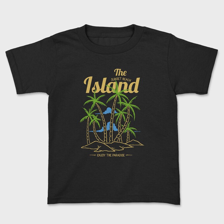 Island, Kids' T-Shirt