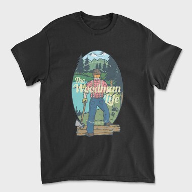 Unisex Men's T-Shirt, Lumber Man