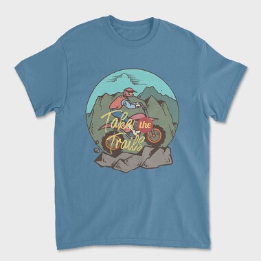 Off Road Moto, Unisex Men's T-Shirt