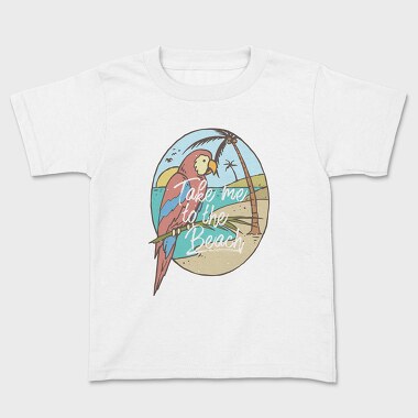 Paradise Bird, Kids' T-Shirt