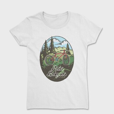 Ride Bicycle, Women's T-Shirt