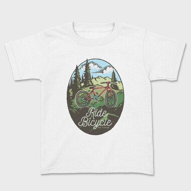 Детска Тениска, Ride Bicycle