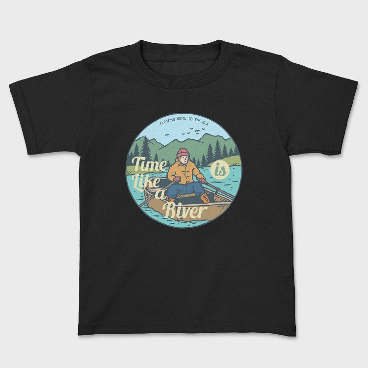 River Boat, Kids' T-Shirt