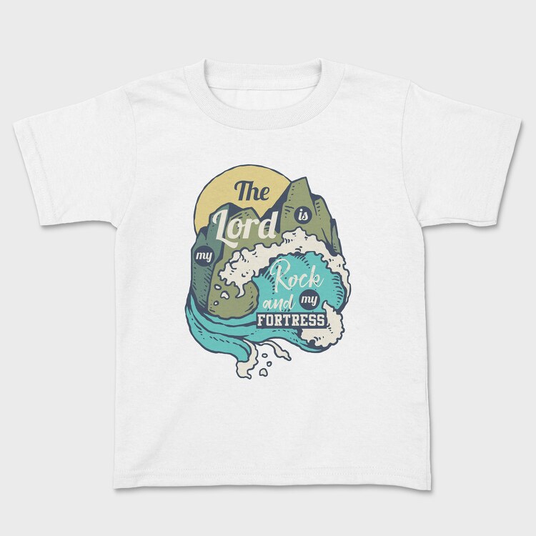 Rock Wave, Kids' T-Shirt