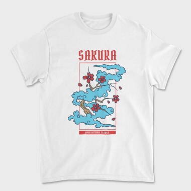 Unisex Men's T-Shirt, Sakura