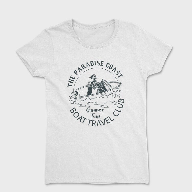 Speed Boat, Women's T-Shirt