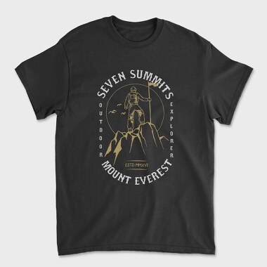 The Summit, Unisex Men's T-Shirt