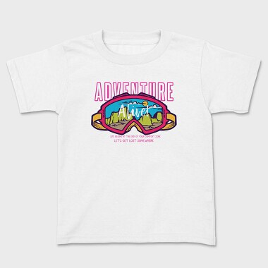 80's Adventure, Kids' T-Shirt
