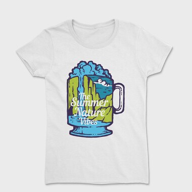 Beer Fall, Women's T-Shirt