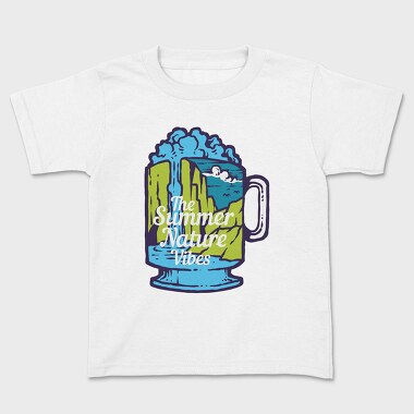 Beer Fall, Kids' T-Shirt