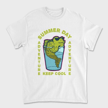 Cool Fish, Unisex Men's T-Shirt