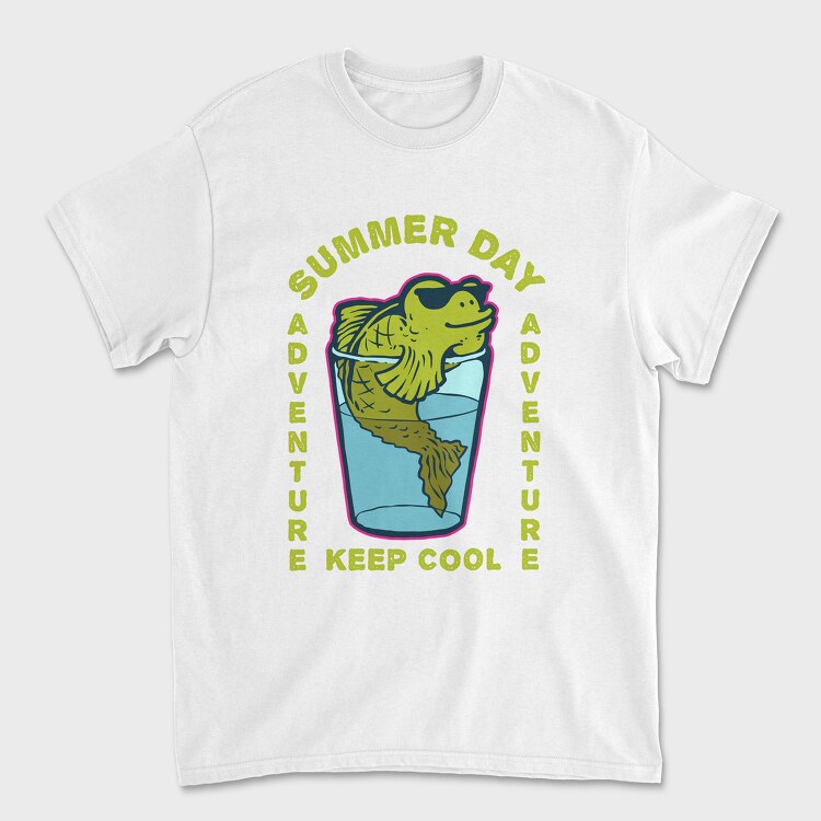 Cool Fish, Unisex Men's T-Shirt