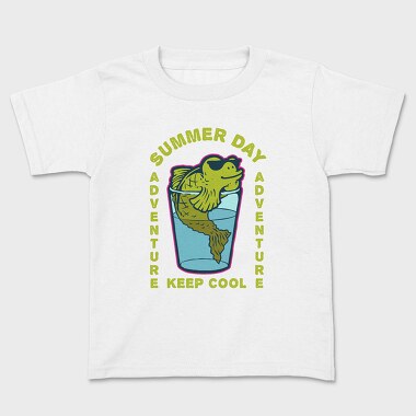 Cool Fish, Kids' T-Shirt
