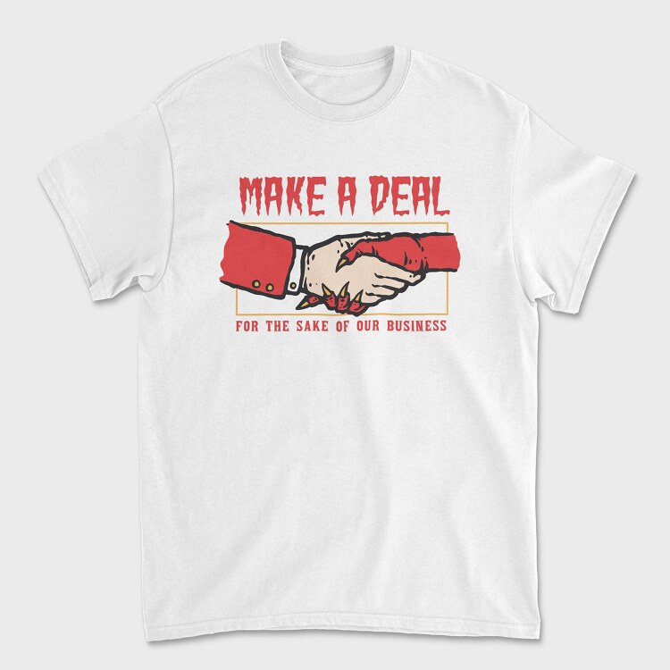 Deal With The Devil, Unisex Men's T-Shirt