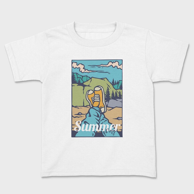 Enjoy The View, Kids' T-Shirt