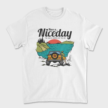 Have A Niceday, Unisex Men's T-Shirt