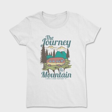 Journey To The Mountain, Women's T-Shirt
