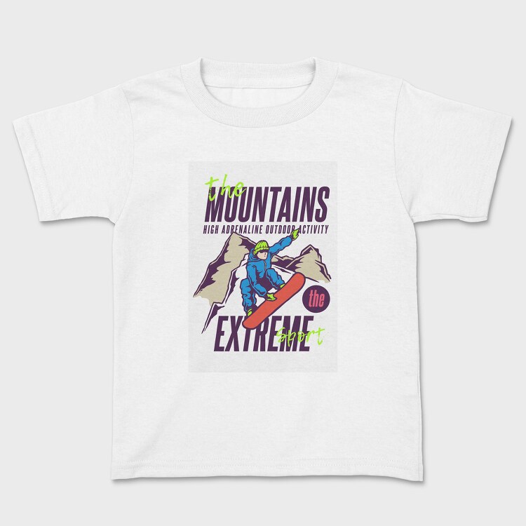 Jump High, Kids' T-Shirt