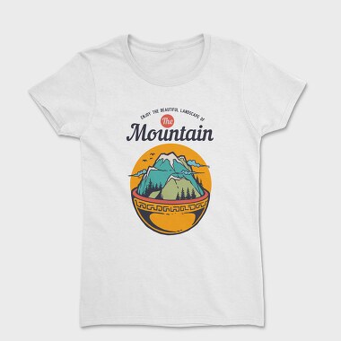 Mountain Bowl, Women's T-Shirt