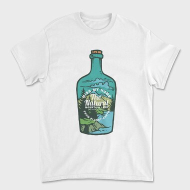 Nature In The Bottle, Unisex Men's T-Shirt