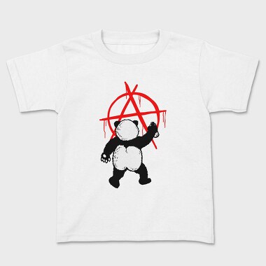Pandalism, Kids' T-Shirt