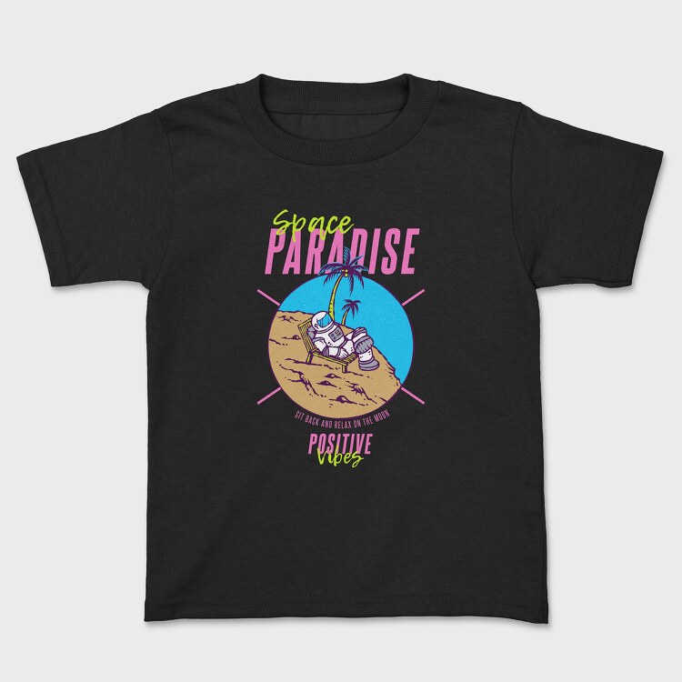 Space Paradise, Kids' T-Shirt