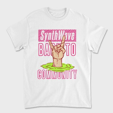 Synthwave, Unisex Men's T-Shirt