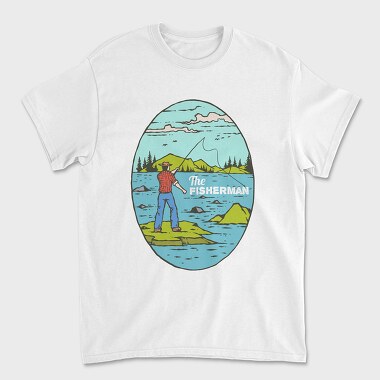 The Fisherman, Unisex Men's T-Shirt