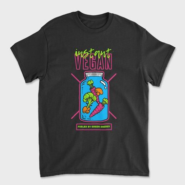 Vegan Jar, Unisex Men's T-Shirt