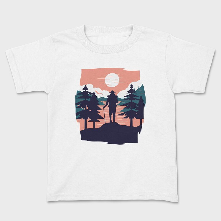 Hiking Sunset, Детска Тениска
