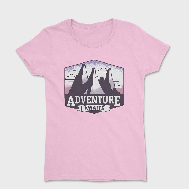 Adventure Awaits, Дамска Тениска