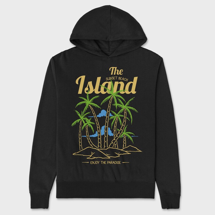 Island, Унисекс Мъжко Суичър