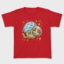 Space Yoga, Unisex Men's T-Shirt