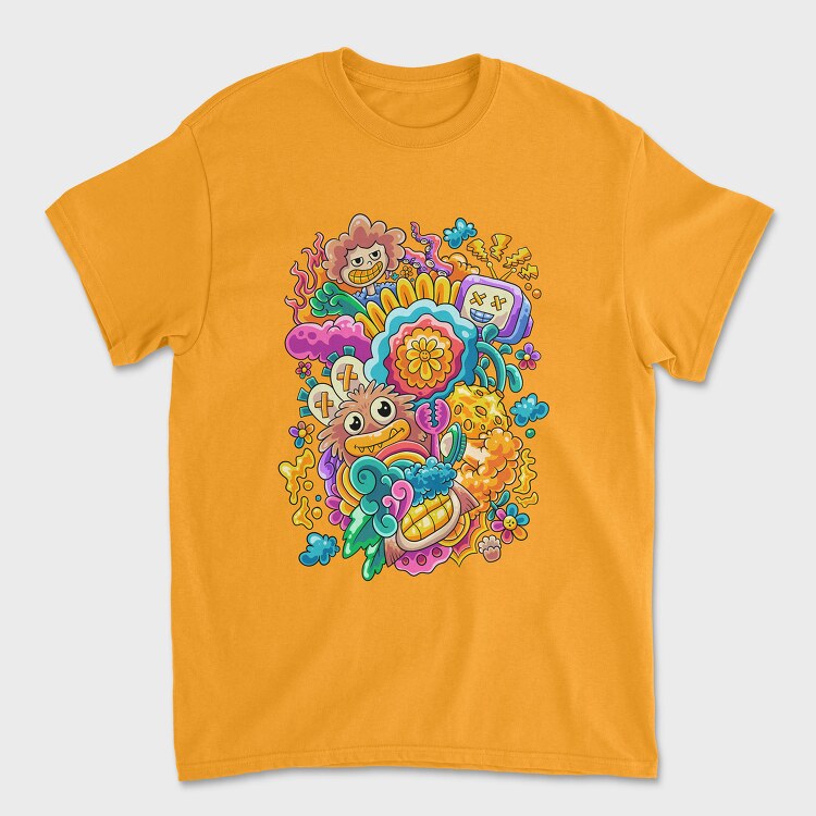 Mountain Bowl, Унисекс Мъжка Тениска