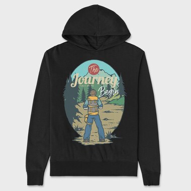 To The North, Unisex Men's Hoodie