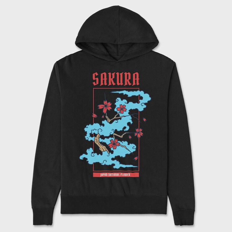 Sakura, Унисекс Мъжко Суичър