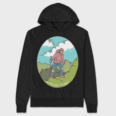 Kilimanjaro, Unisex Men's Hoodie