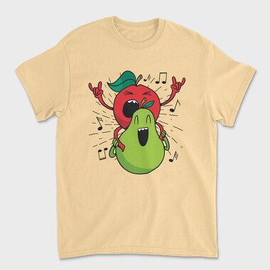 Apple Pear, Unisex Men's T-Shirt