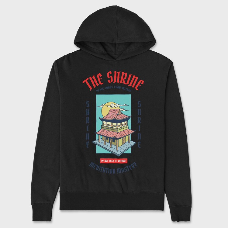 Shrine, Unisex Men's Hoodie