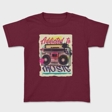 Boombox, Kids' T-Shirt