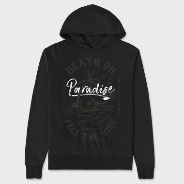 Skull Island, Unisex Men's Hoodie