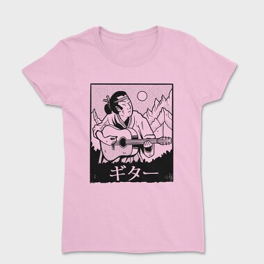 Samurai PlayGuitar, Women's T-Shirt