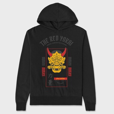 Demon Scroll, Unisex Men's Hoodie