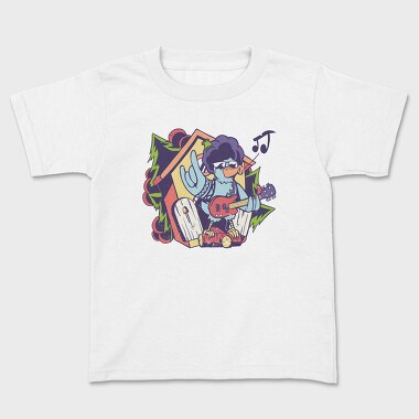 Bird Music, Kids' T-Shirt