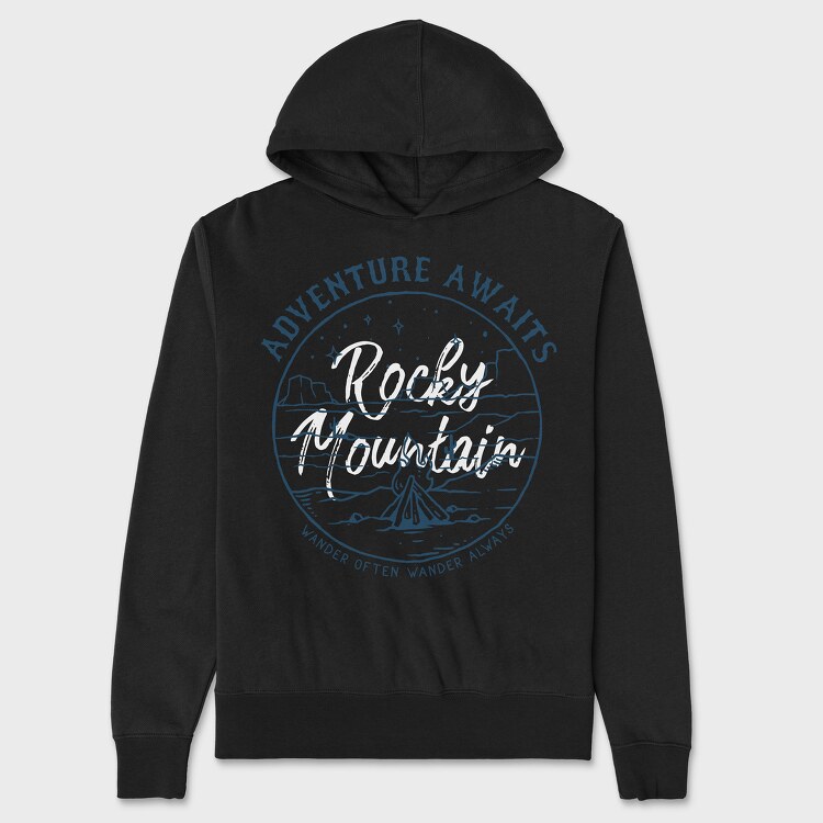 Desert Night, Unisex Men's Hoodie